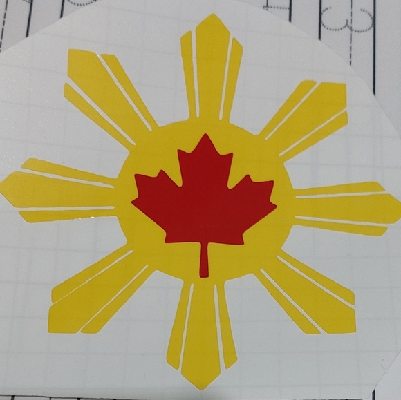 Filipino Canadian Car Decal - Picture 1 of 1